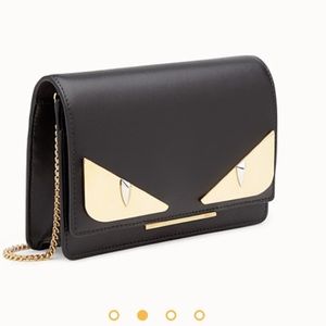 Fendi Black Leather mini-bag